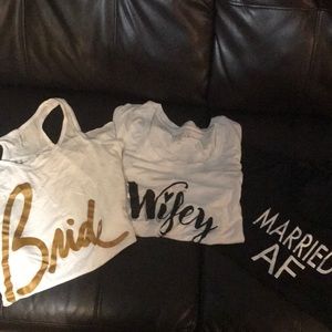 3 Bridal Wear T-shirts